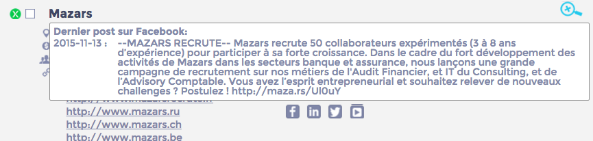 Détecter les opportunités business - Recrutements